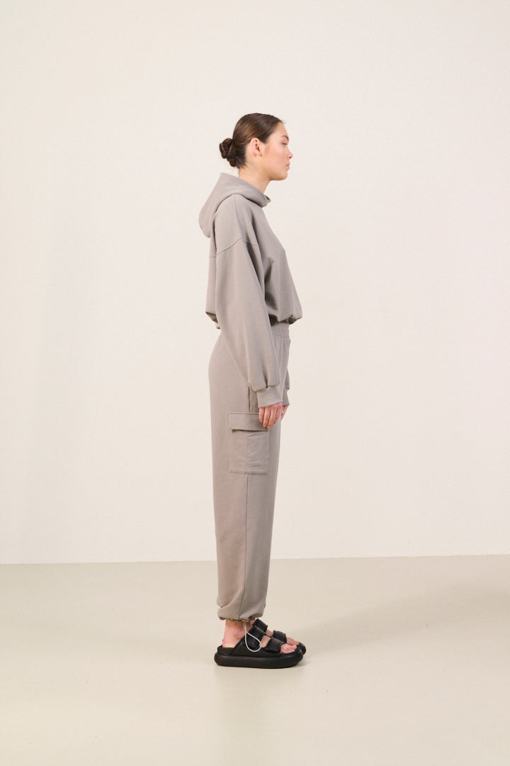 FINN COZY cargo pants - Cloudburst