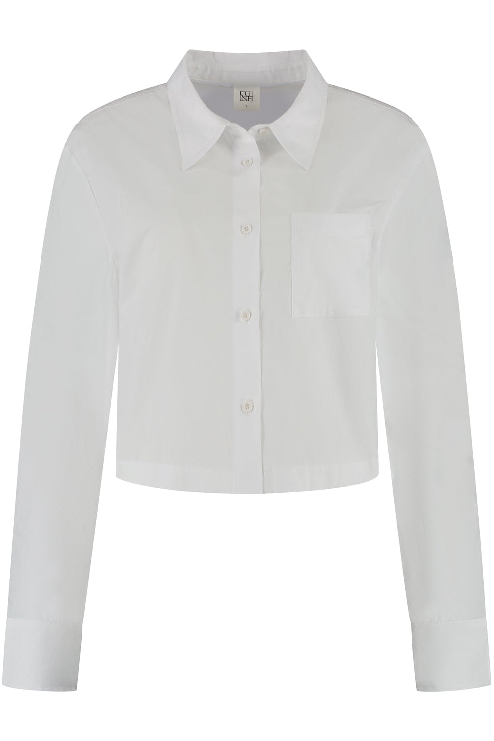 Jordie Cropped Blouse - White