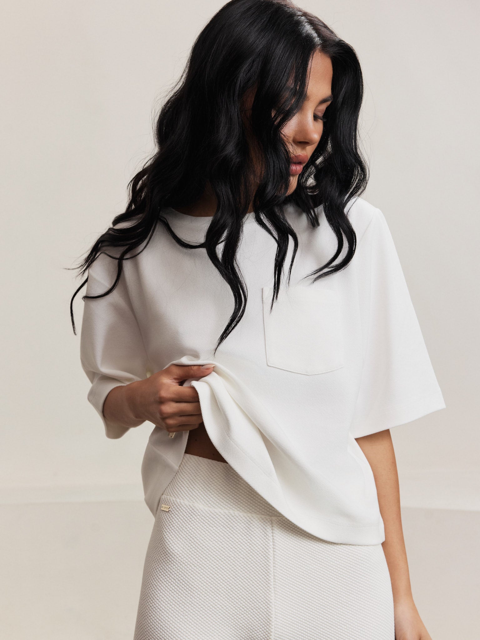 Moon Classic Flared Pants - Marshmellow