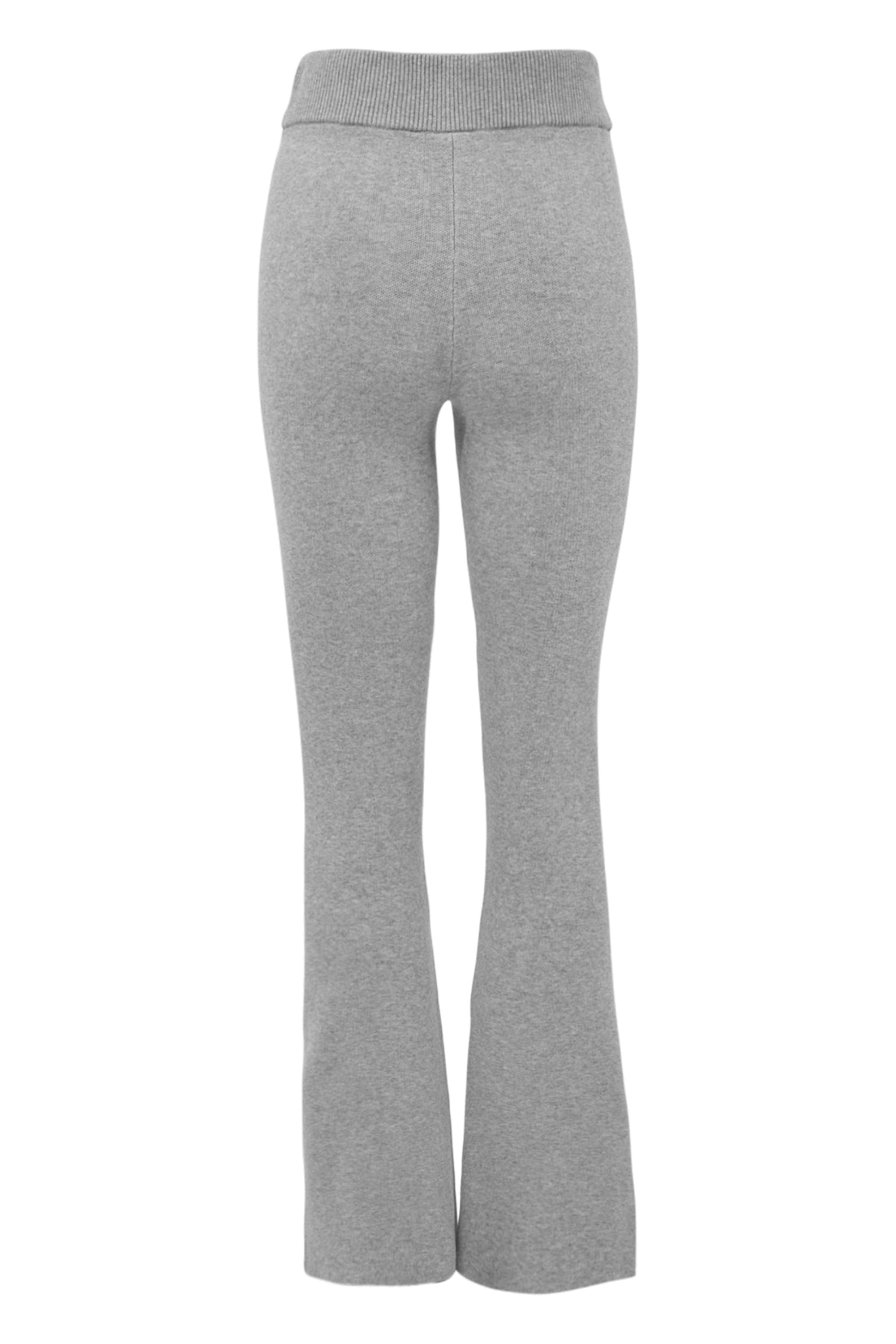 Olly Flare Pants - Grey Melange