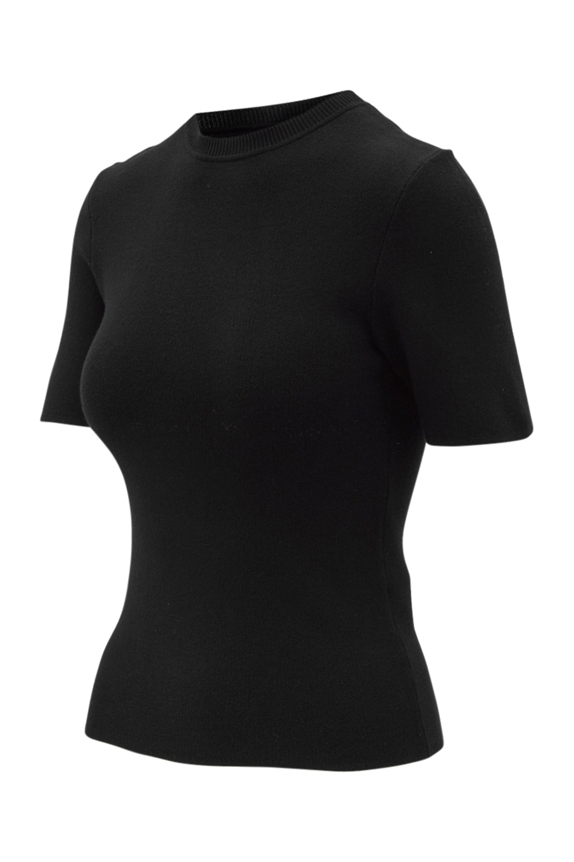 Olly Regular Shortsleeve Tee - Black