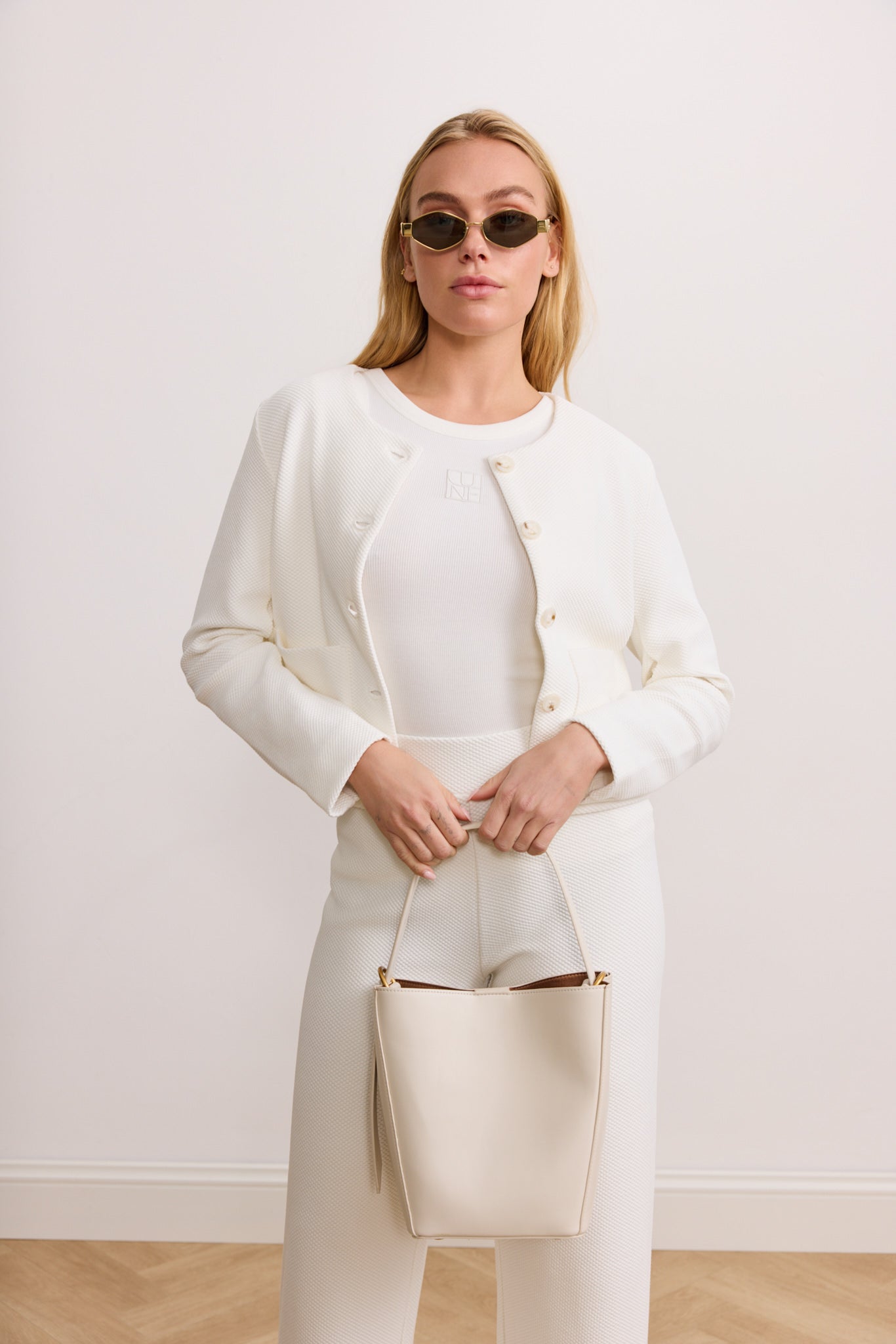 MOON CLASSIC Short jacket - Marshmellow