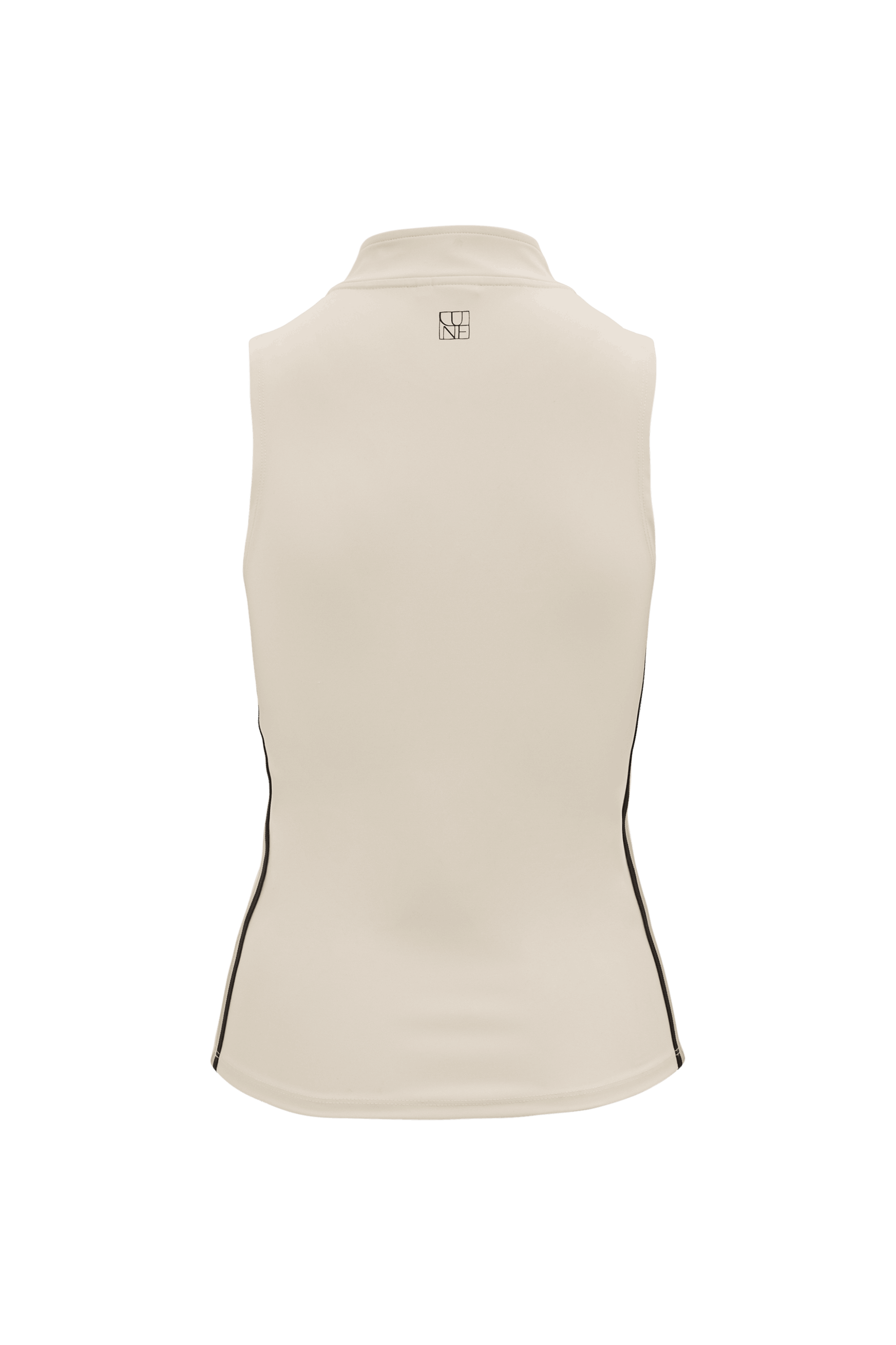 RIVER LIFT Sleeveless polo - Marshmellow