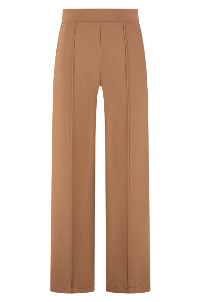 Eva Wide Leg Pants - Toffee