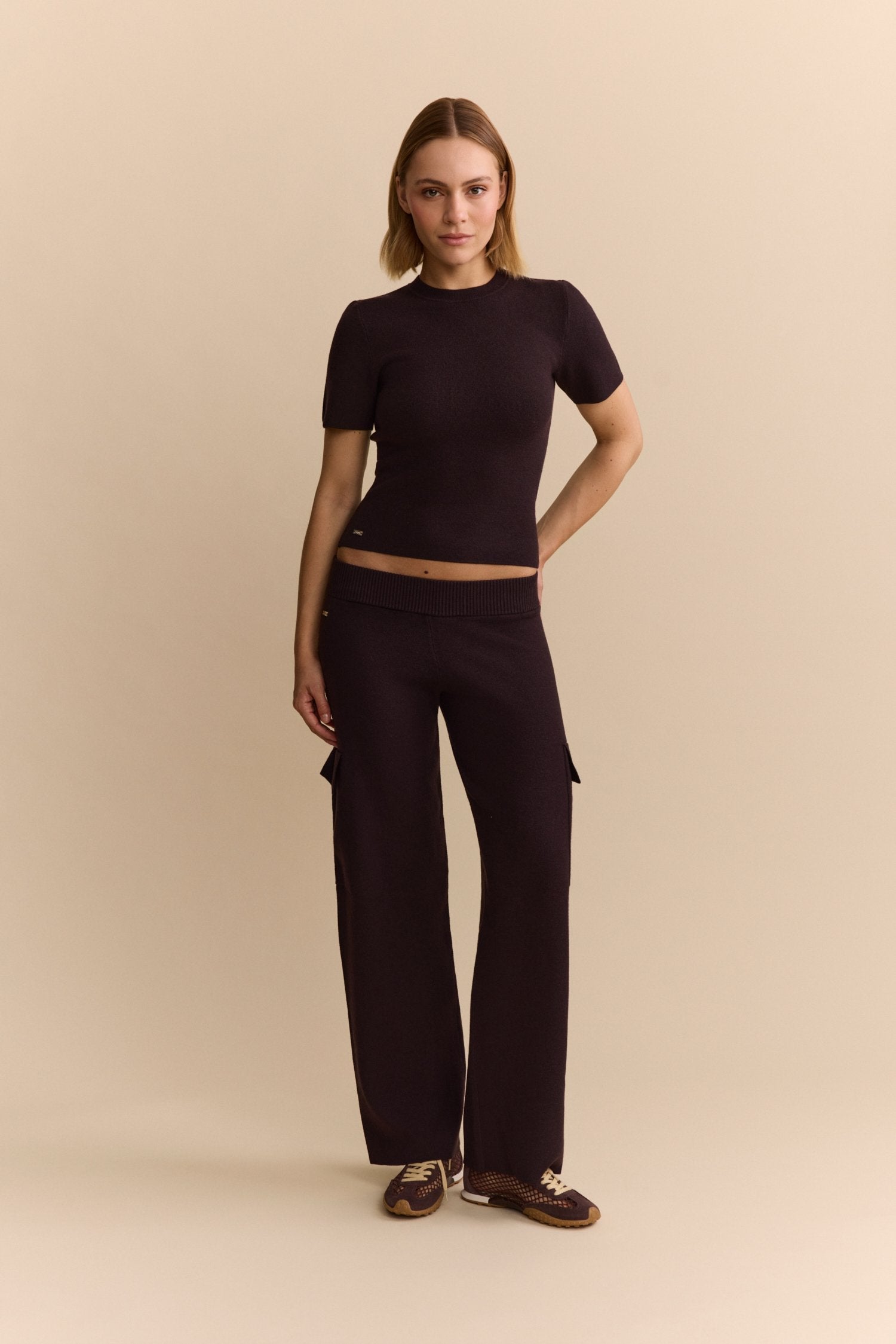 Olly Cargo Pants - Dark Espresso