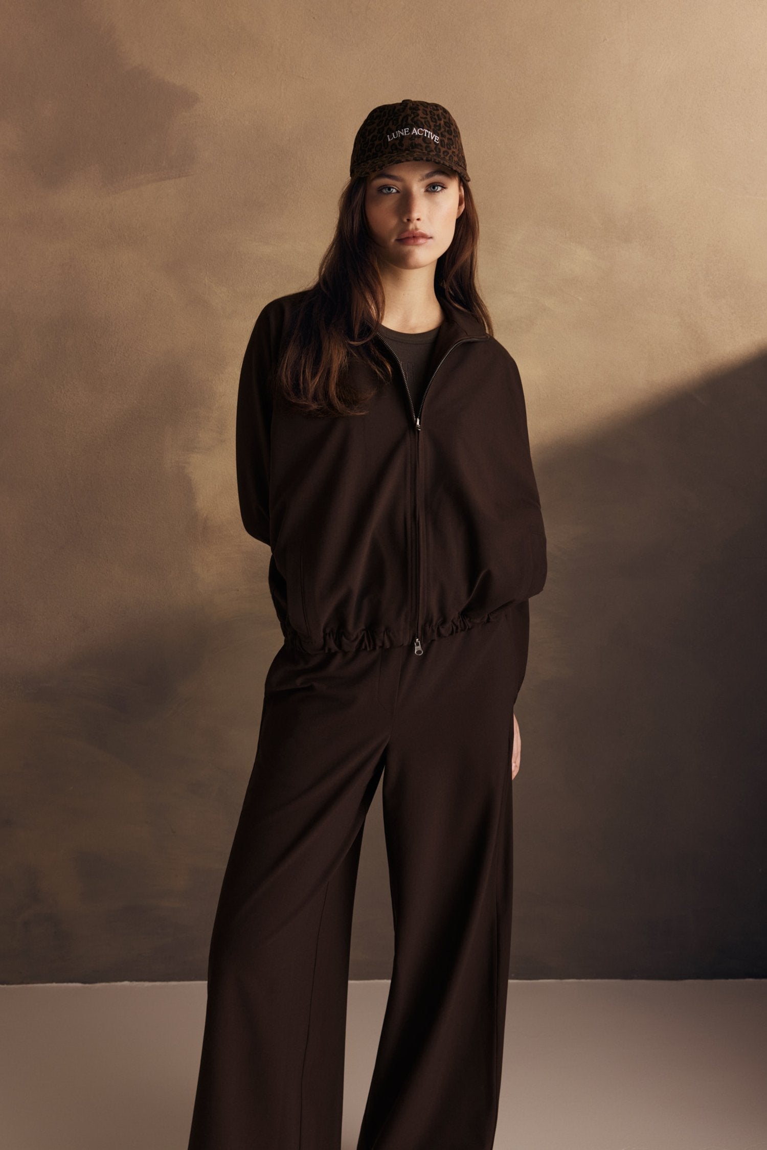 Lisa Track Jacket - Dark Espresso