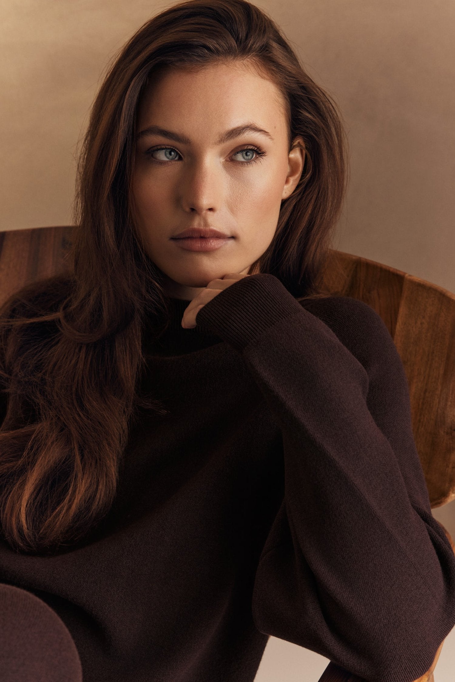 Olly Oversized Sweater - Dark Espresso