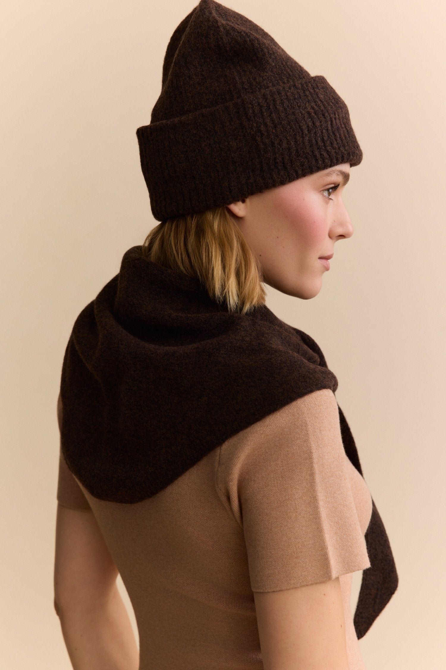 Bea Beanie - Dark Espresso