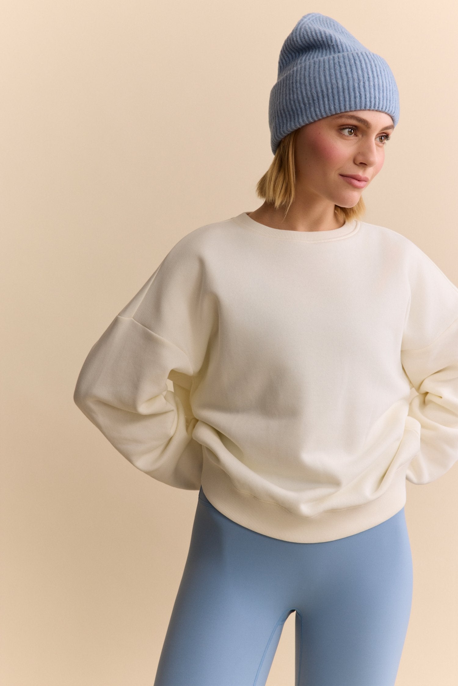 Bea Beanie - Steel Blue