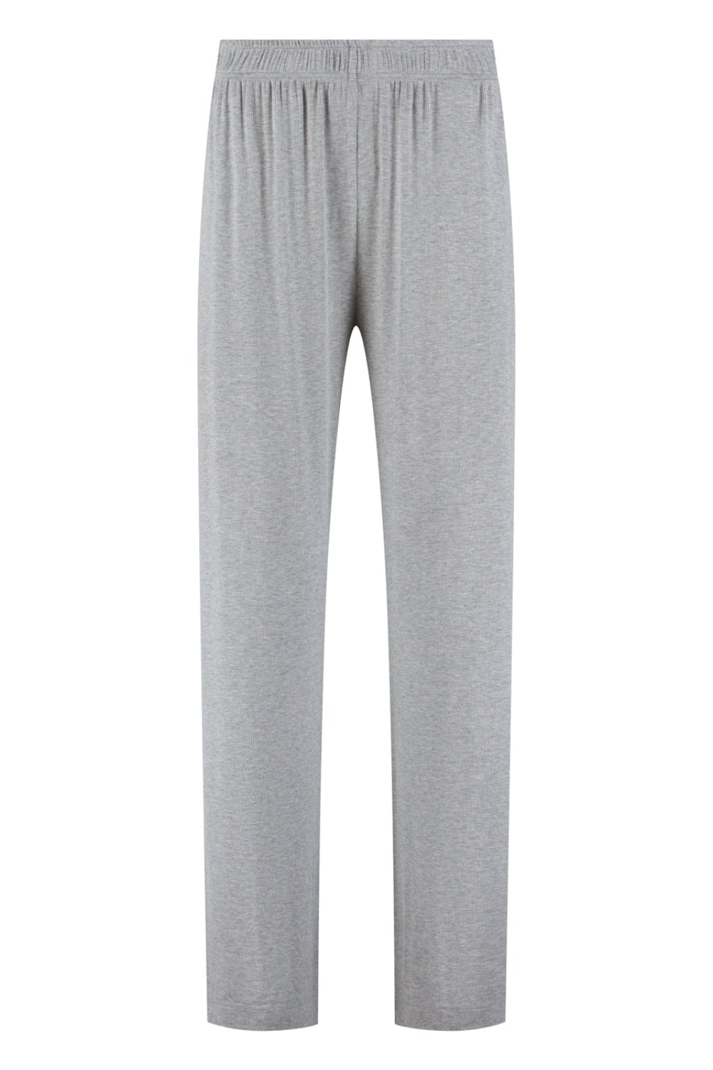 Mila Straight Pants - Grey Melange
