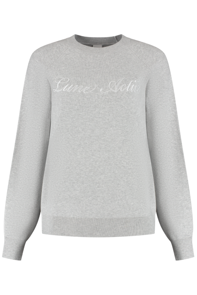 Olly Crewneck Sweater - Grey Melange