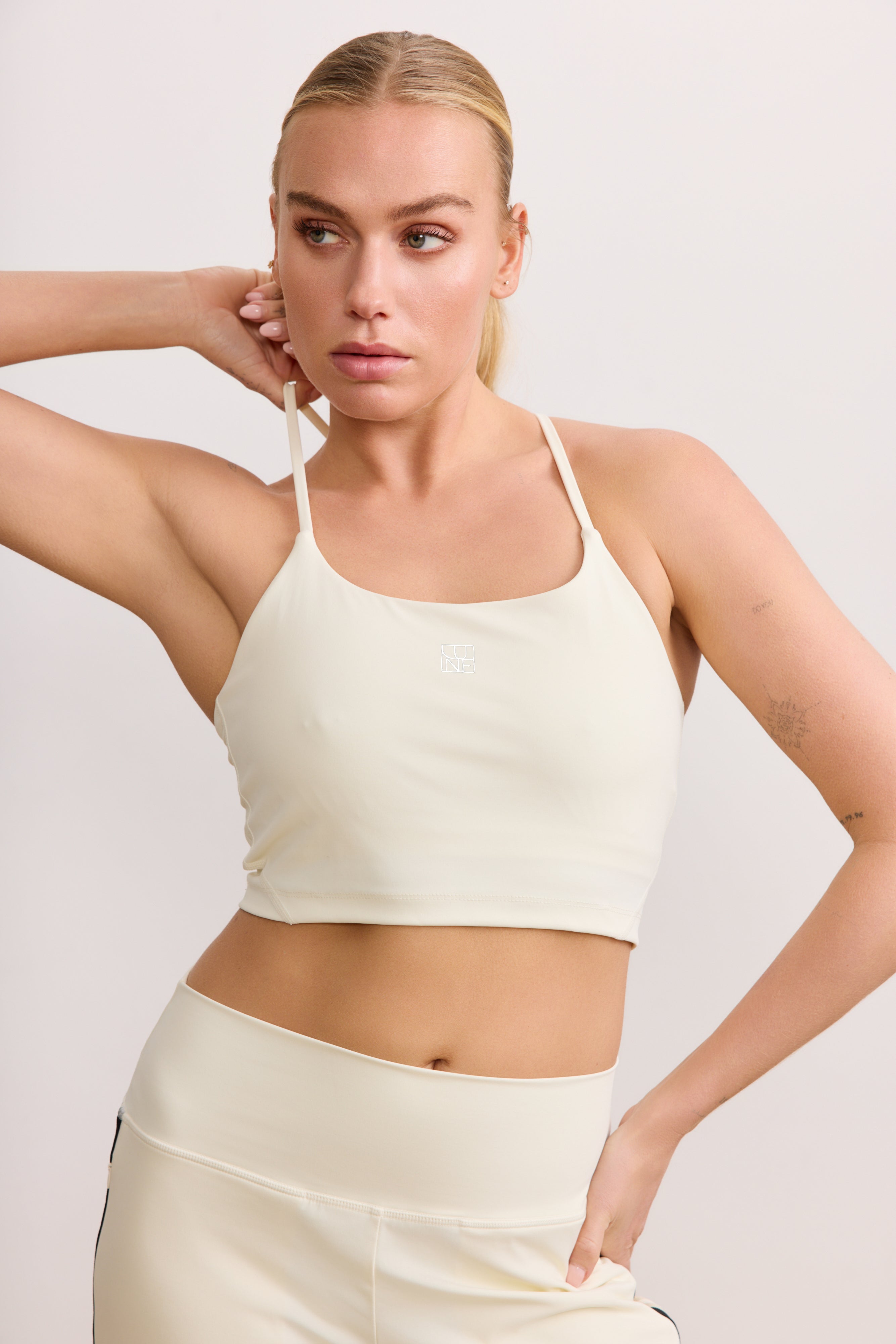 RIVER LIFT racerback bra - Marshmellow