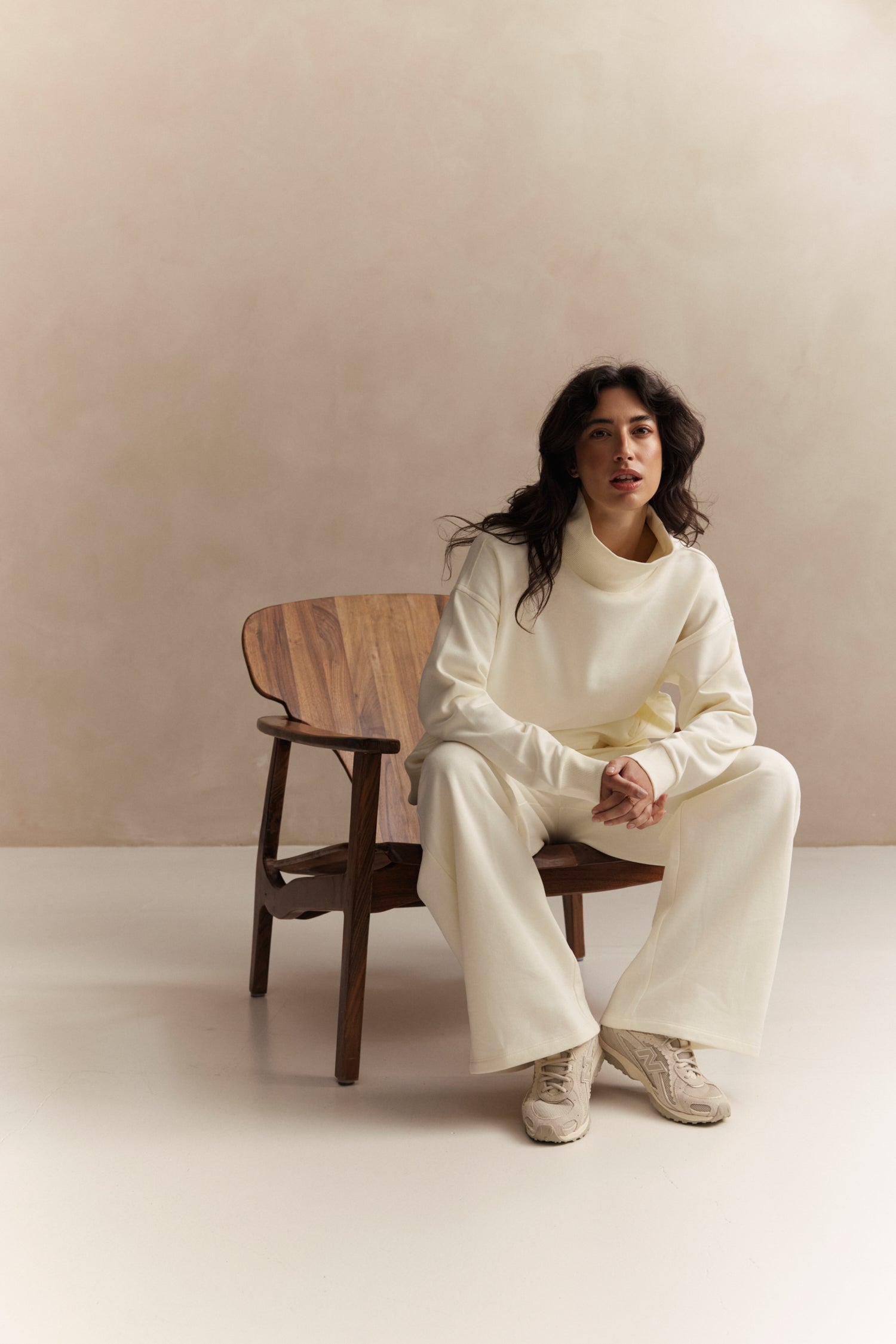 Zane Wide Leg Pant - Marshmellow