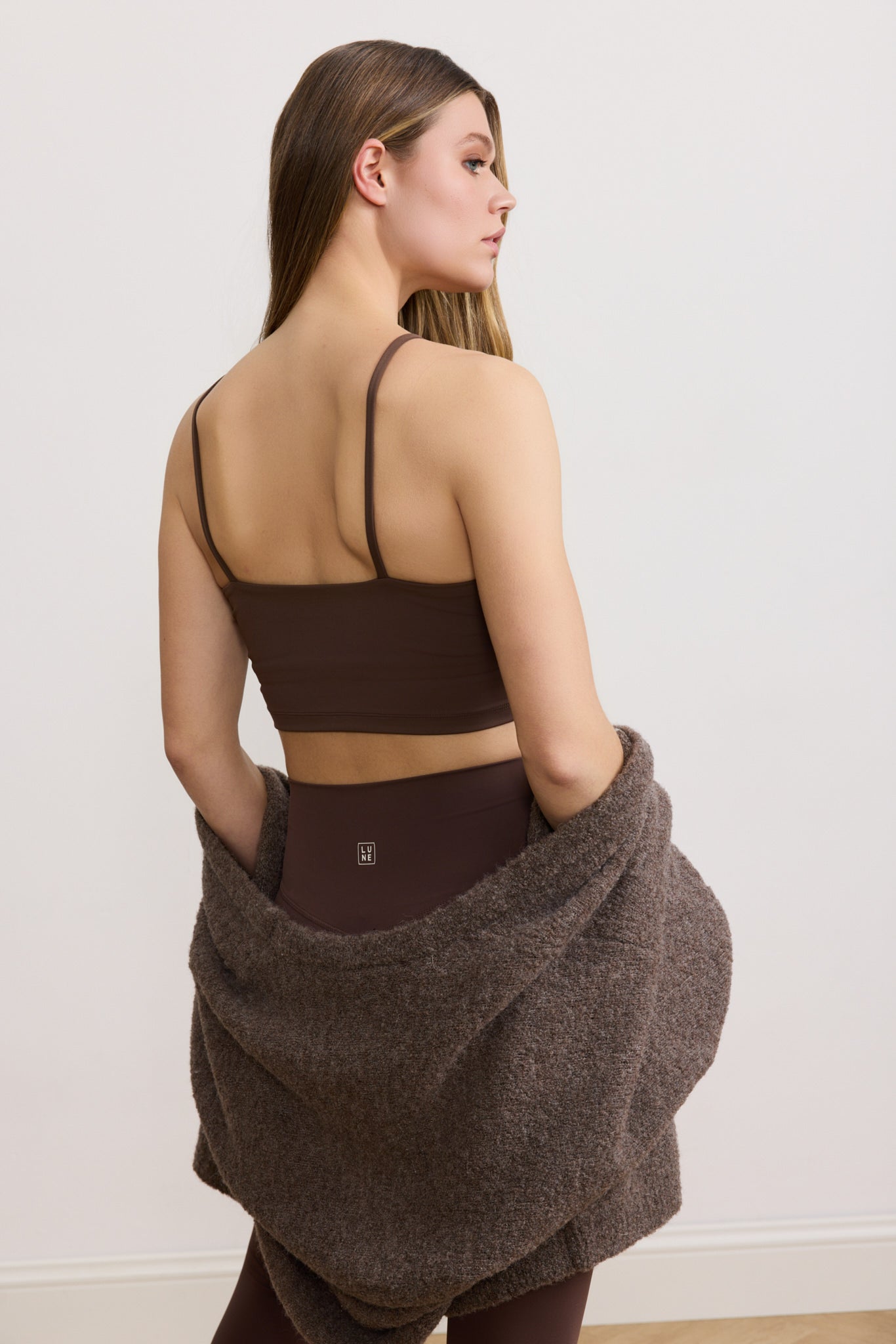 River Lift Bra Top - Chocolate