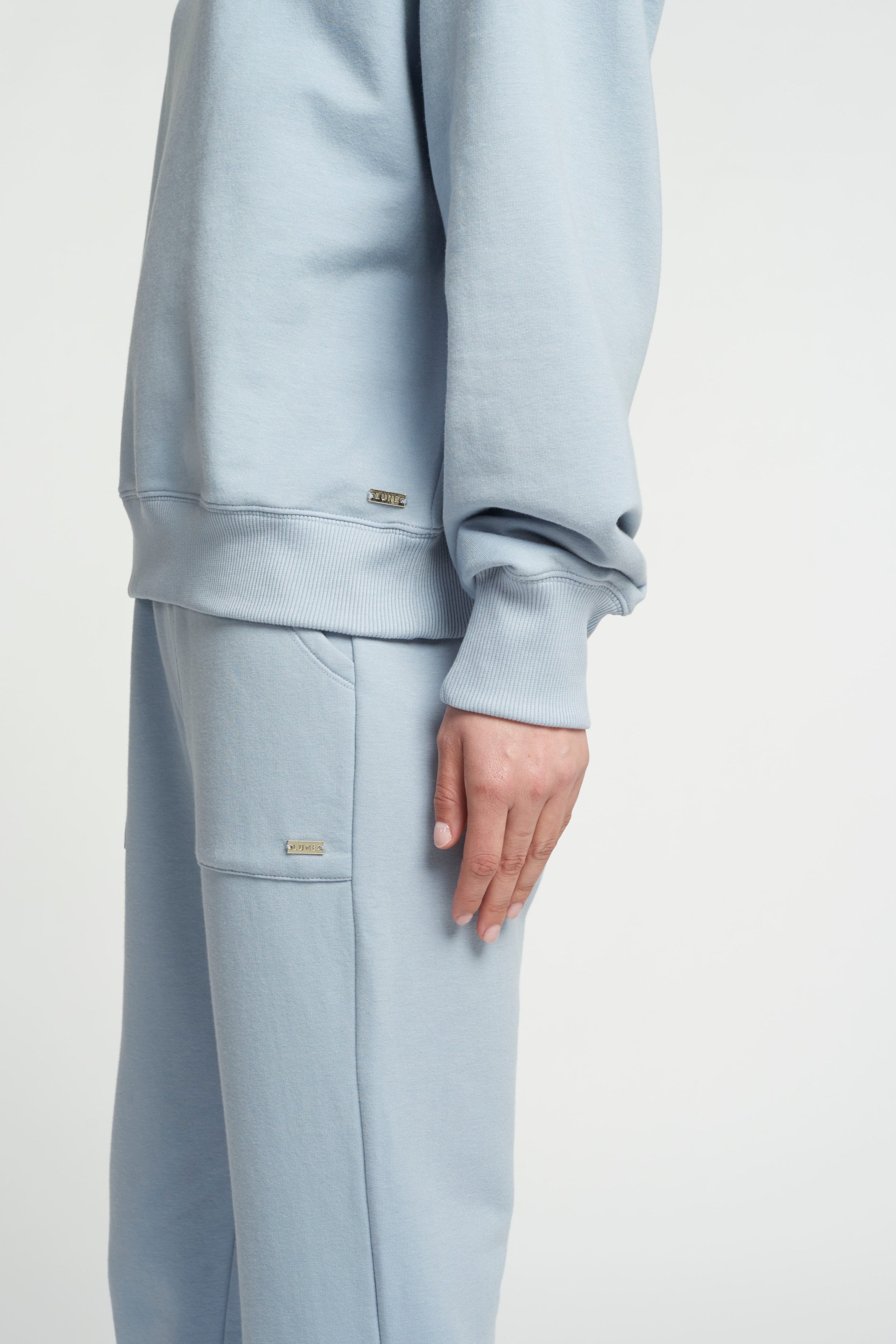 Finn crew-neck sweater - Dusty Blue