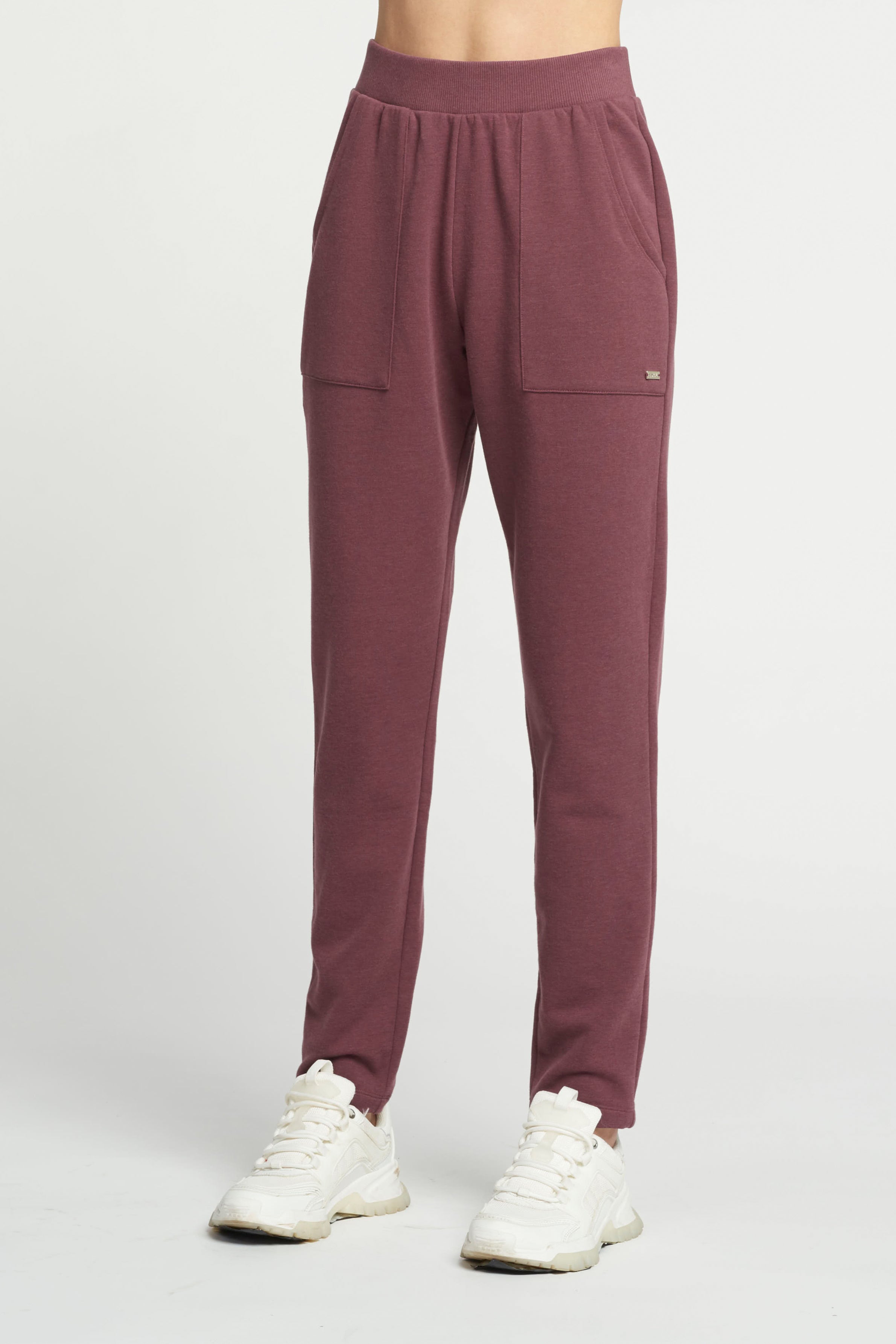 Finn straight leg pants - Plum