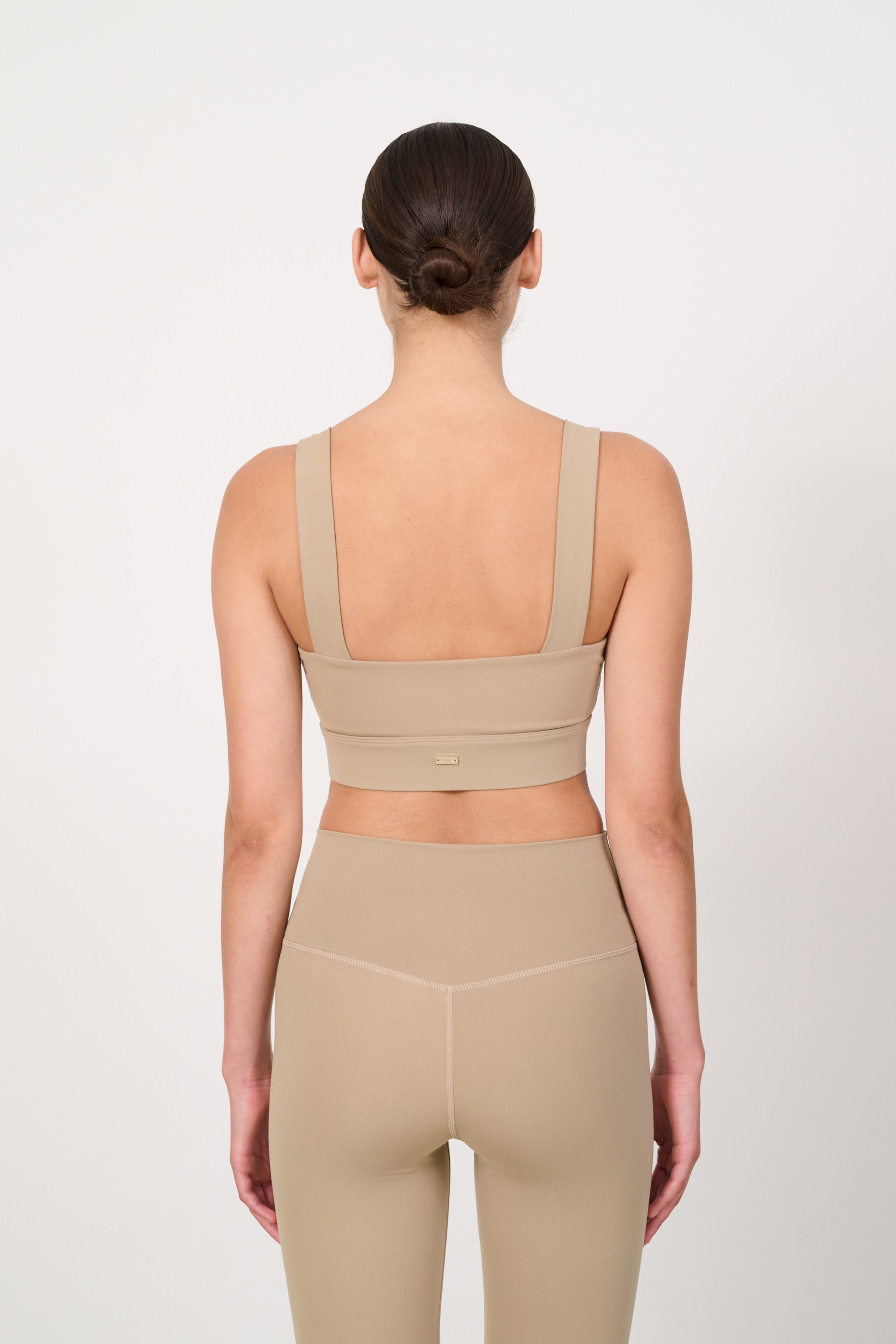 RIVER LIFT square neck bra - Dune