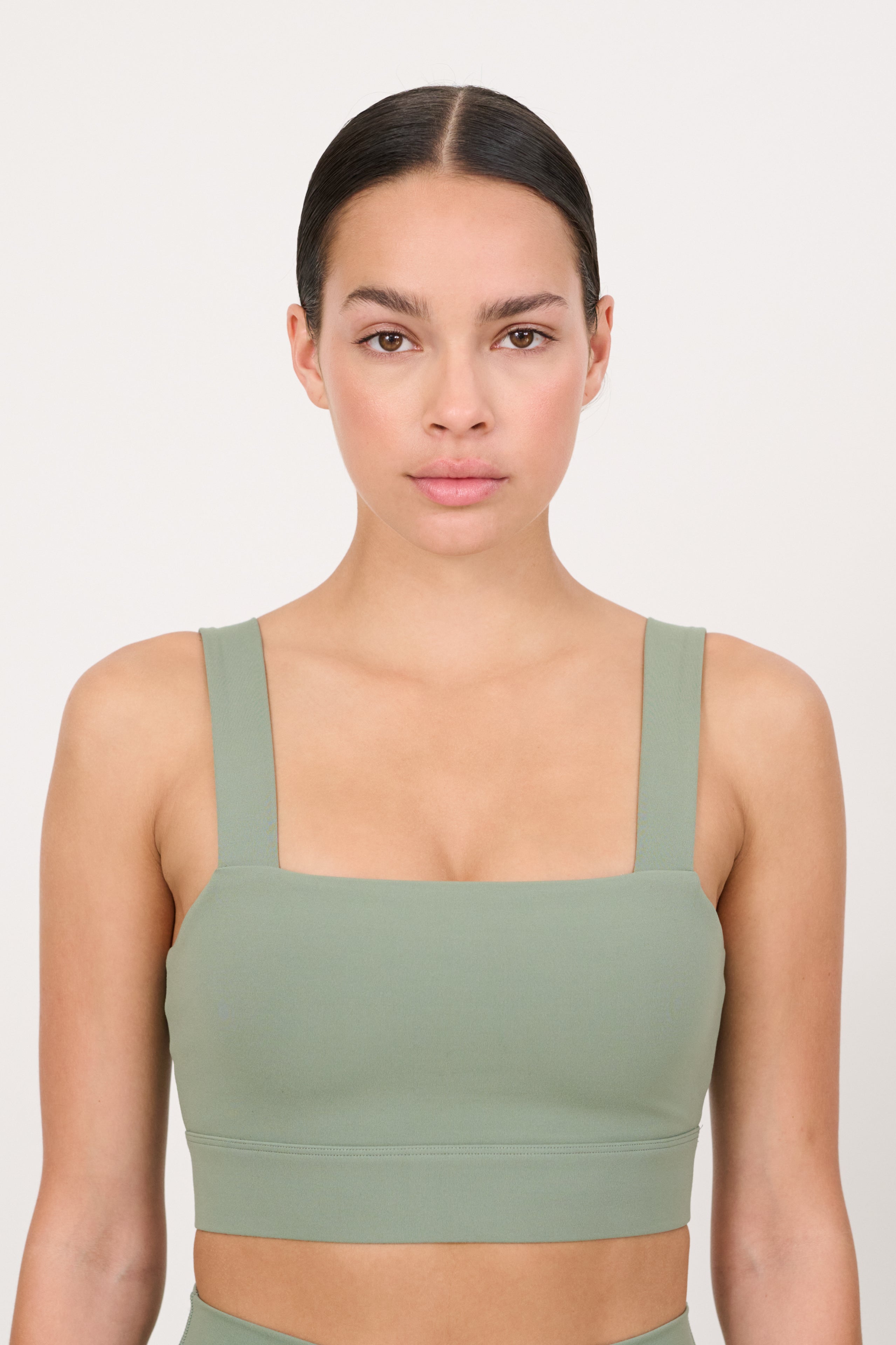 RIVER LIFT square neck bra - Sea Spray