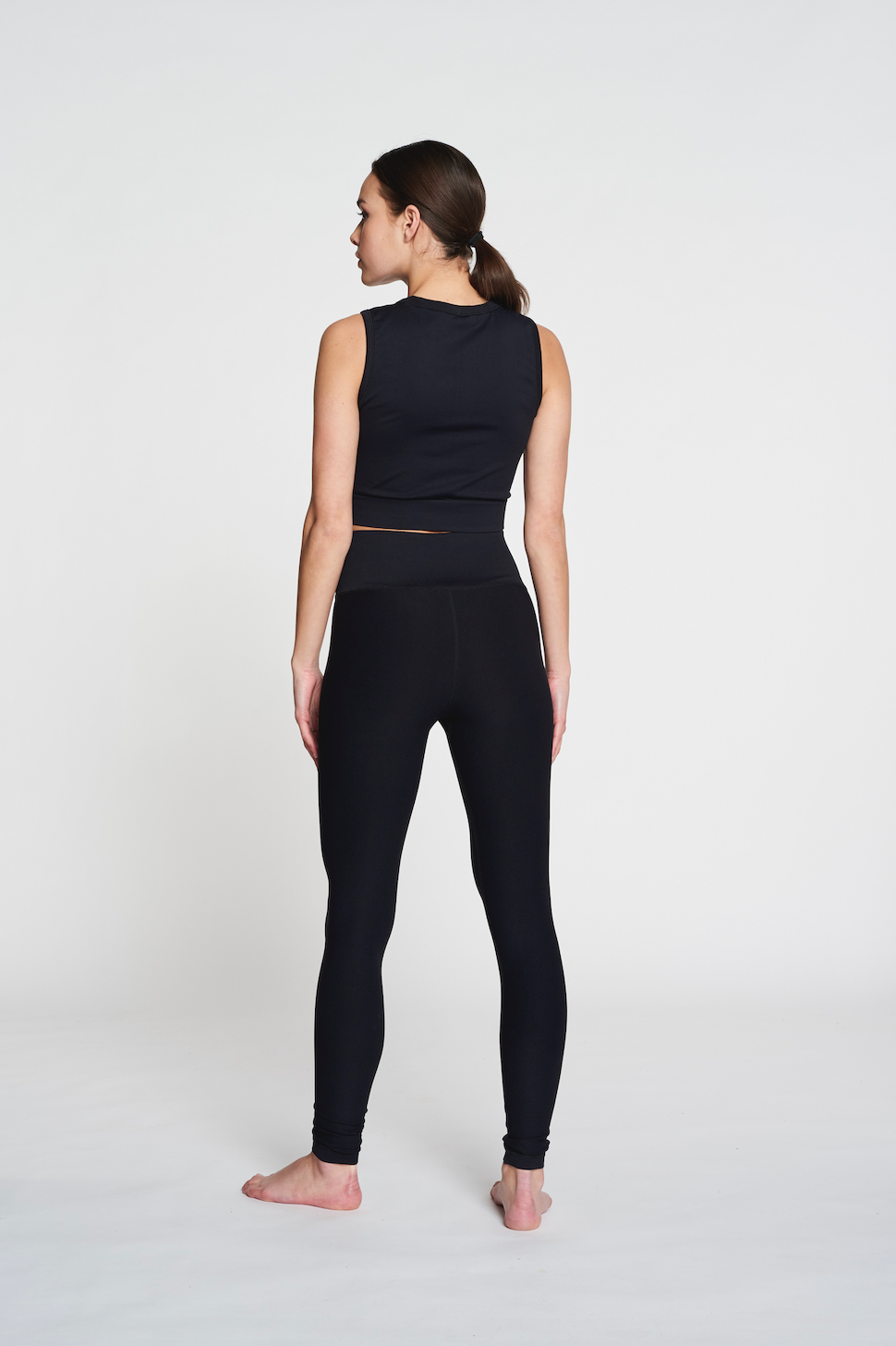 Jayne soft stretch legging - Black