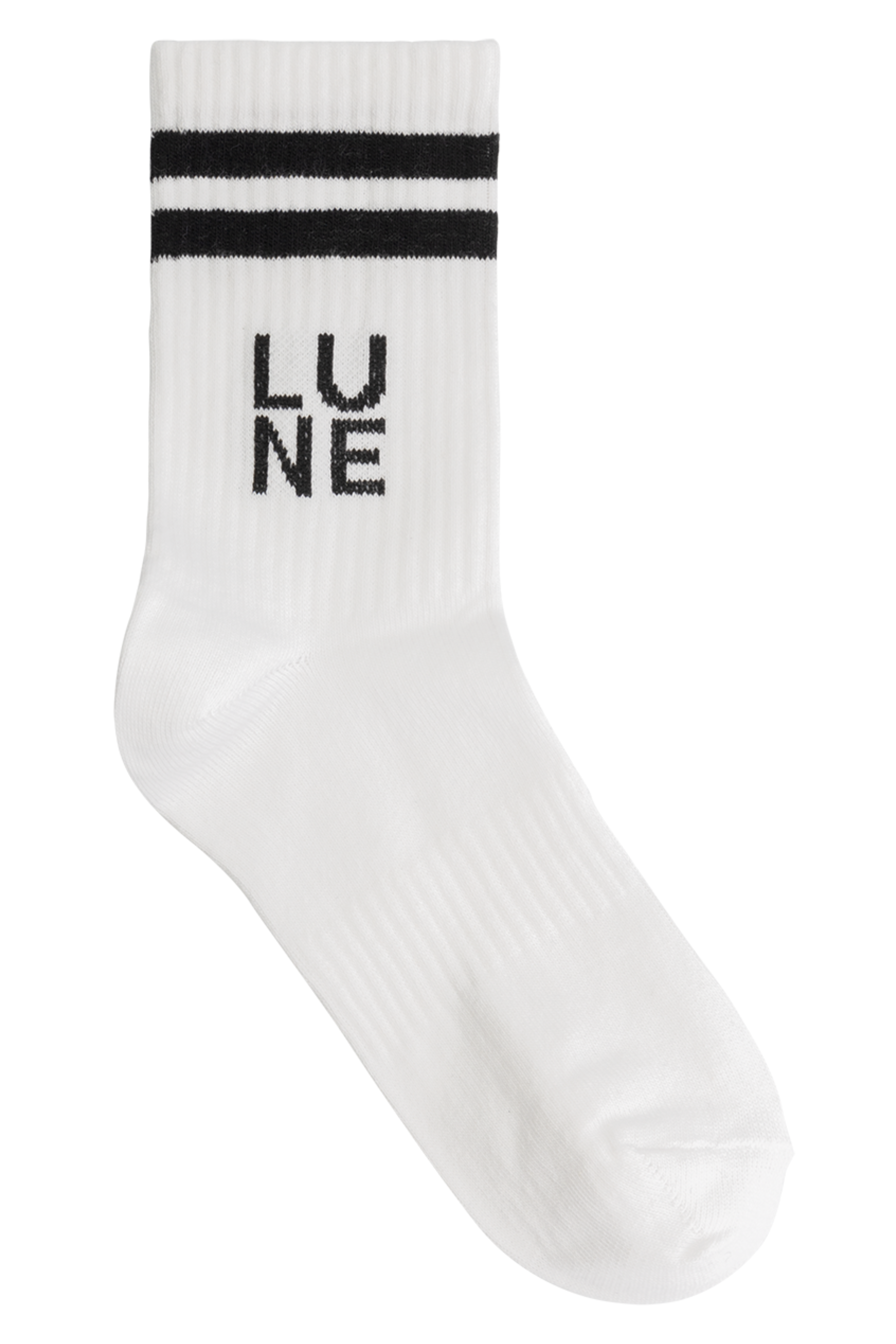 LESTER logo socks - White