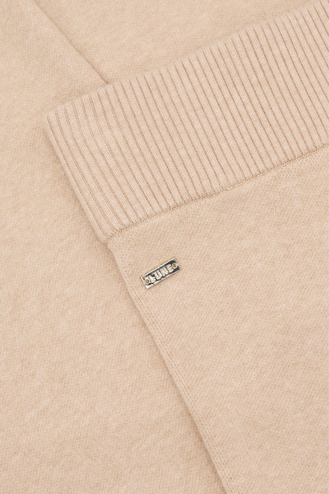 OLLY Flare pants - Beige Melange