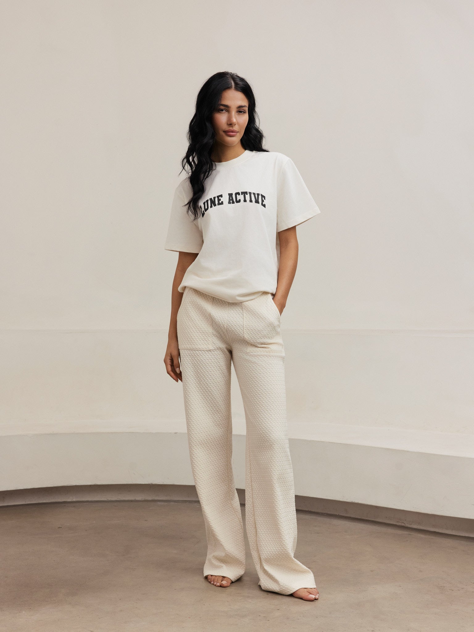 Demi Lune Active Tee - Marshmellow