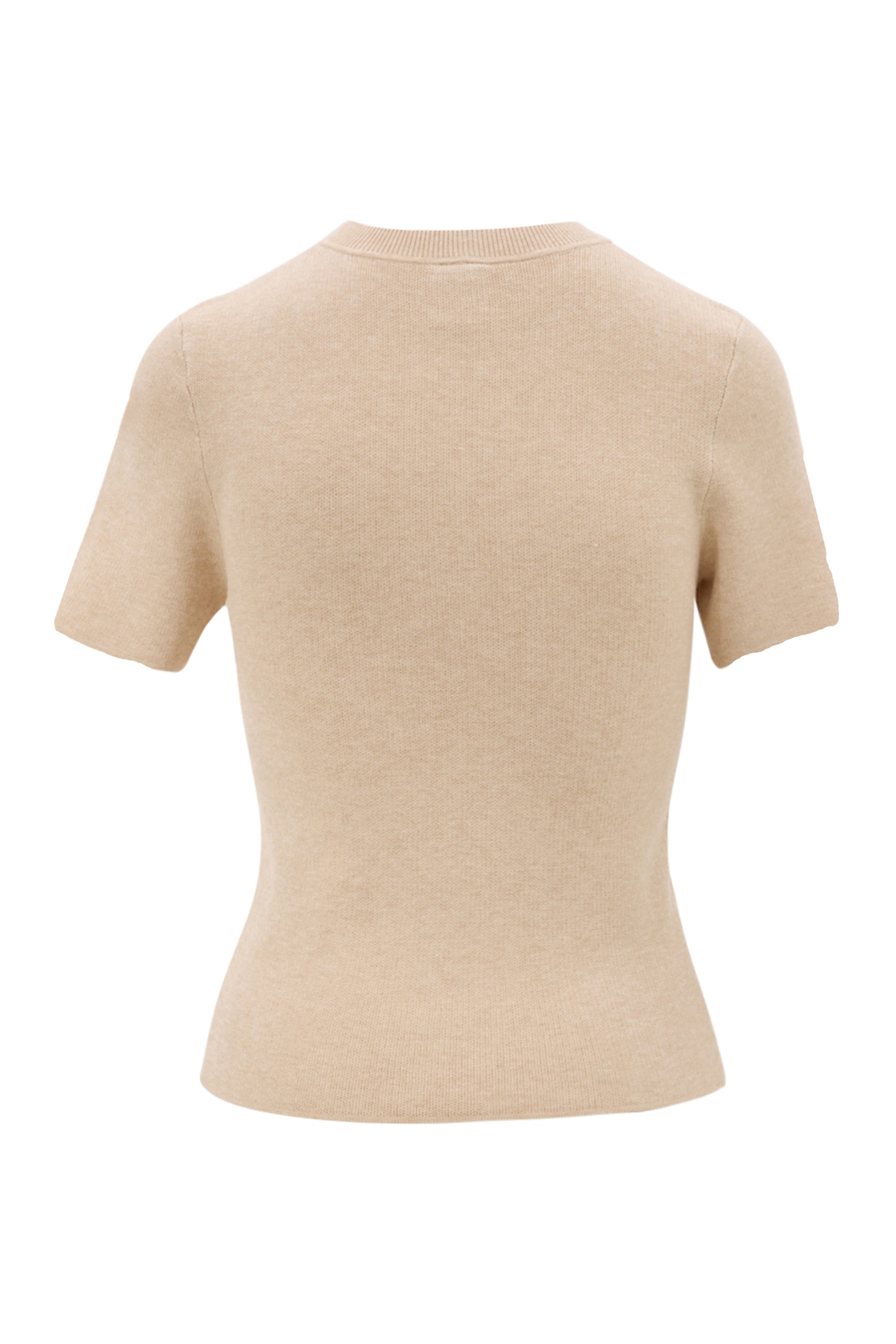 OLLY regular shortsleeve tee - Beige melange