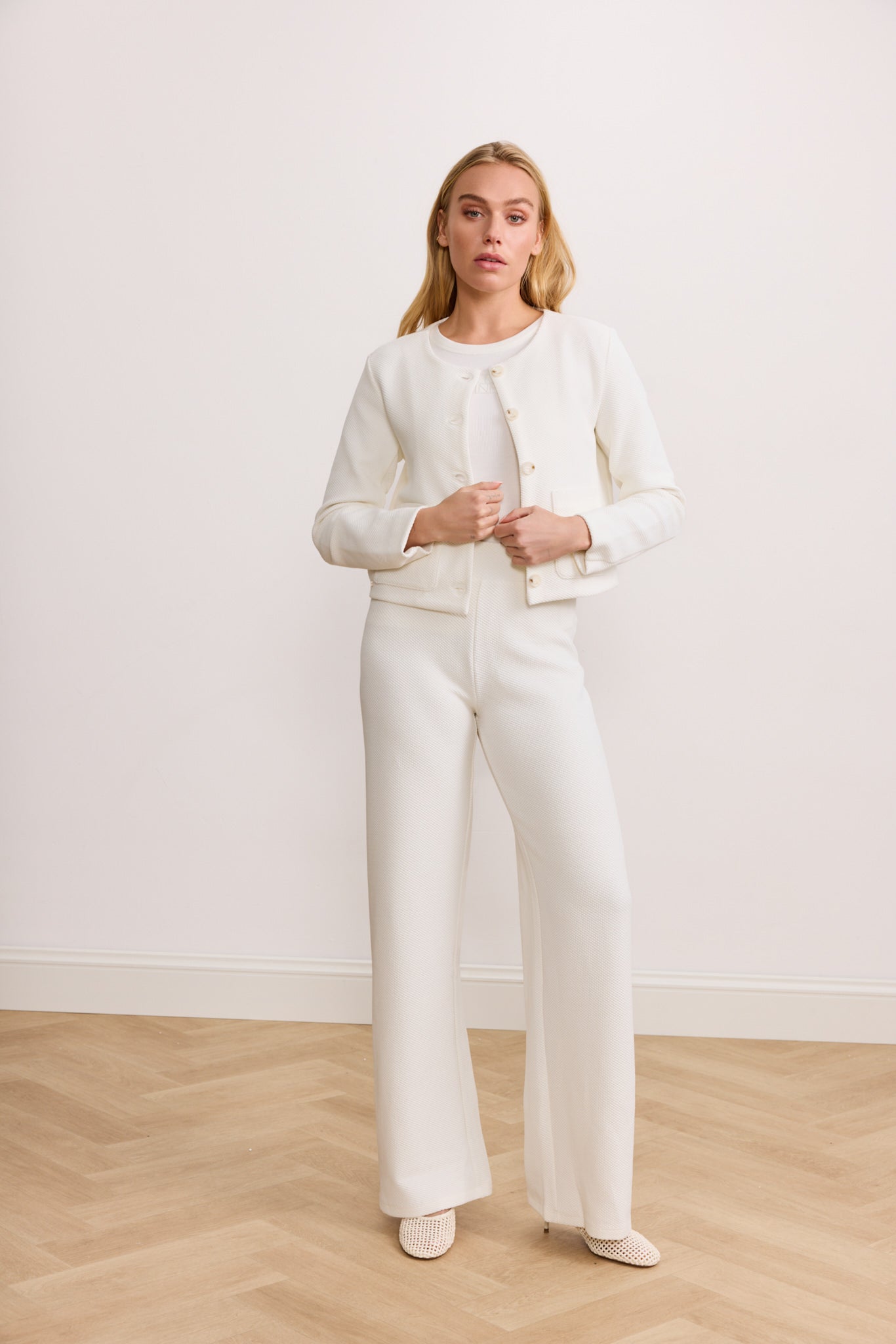 MOON CLASSIC Short jacket - Marshmellow