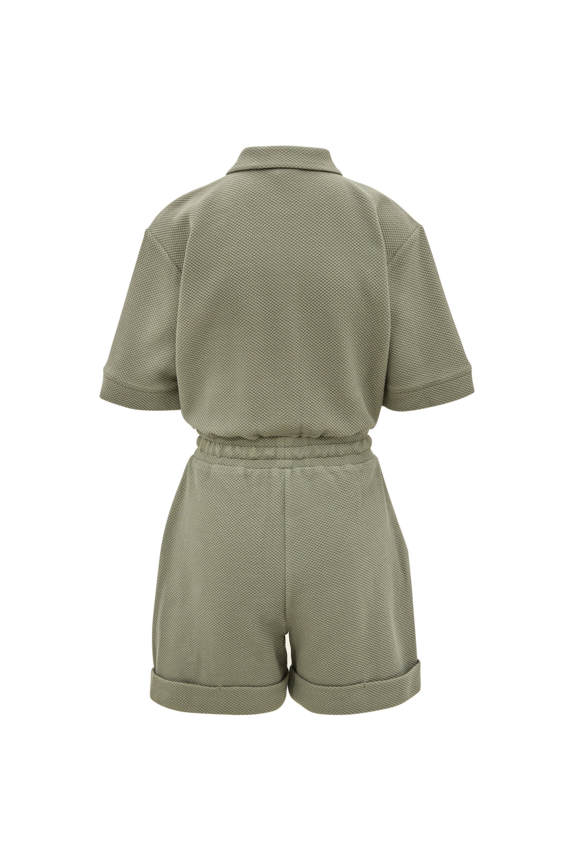 MOON CLASSIC Short Jumpsuit - Olive