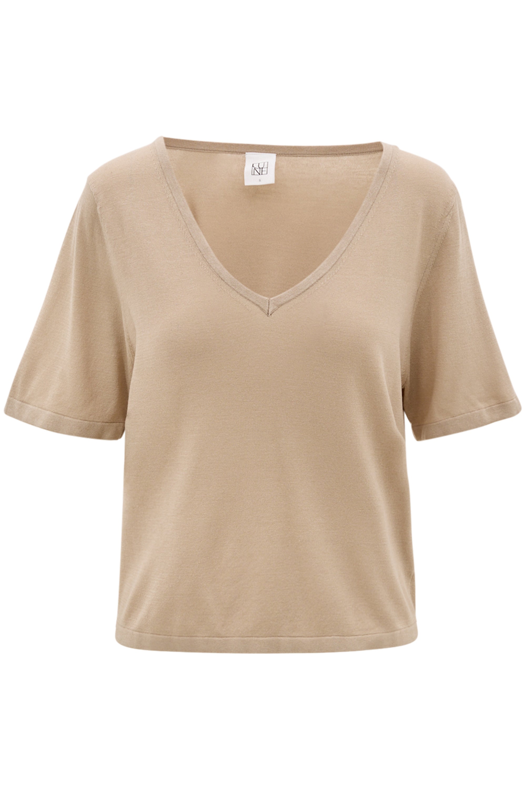 NALA silk soft tee - Beige