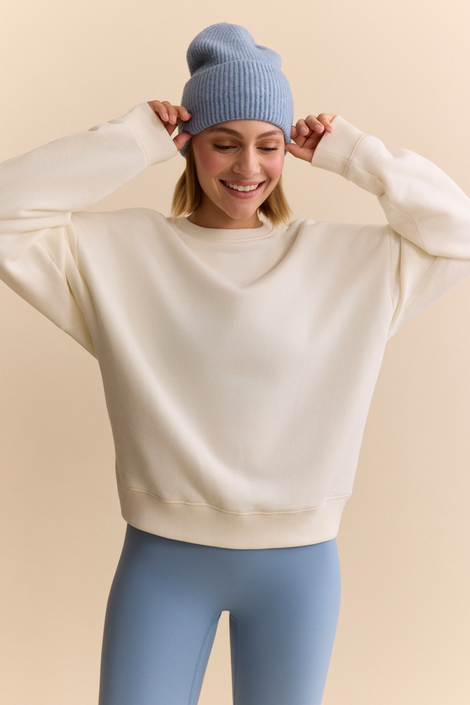 Bea Beanie - Steel Blue