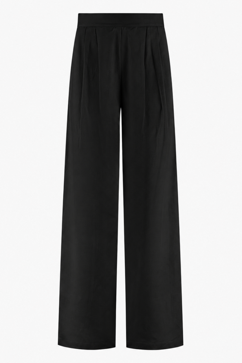 Norah Wide Leg Pant - Black
