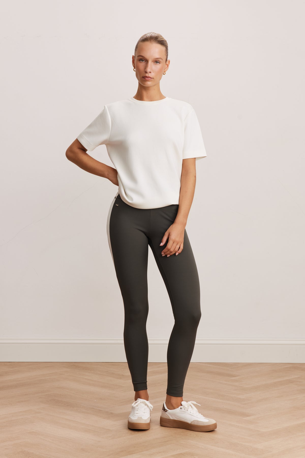 Eva Modal Eva Modal Blend Slim Fit Tee - Marshmellow