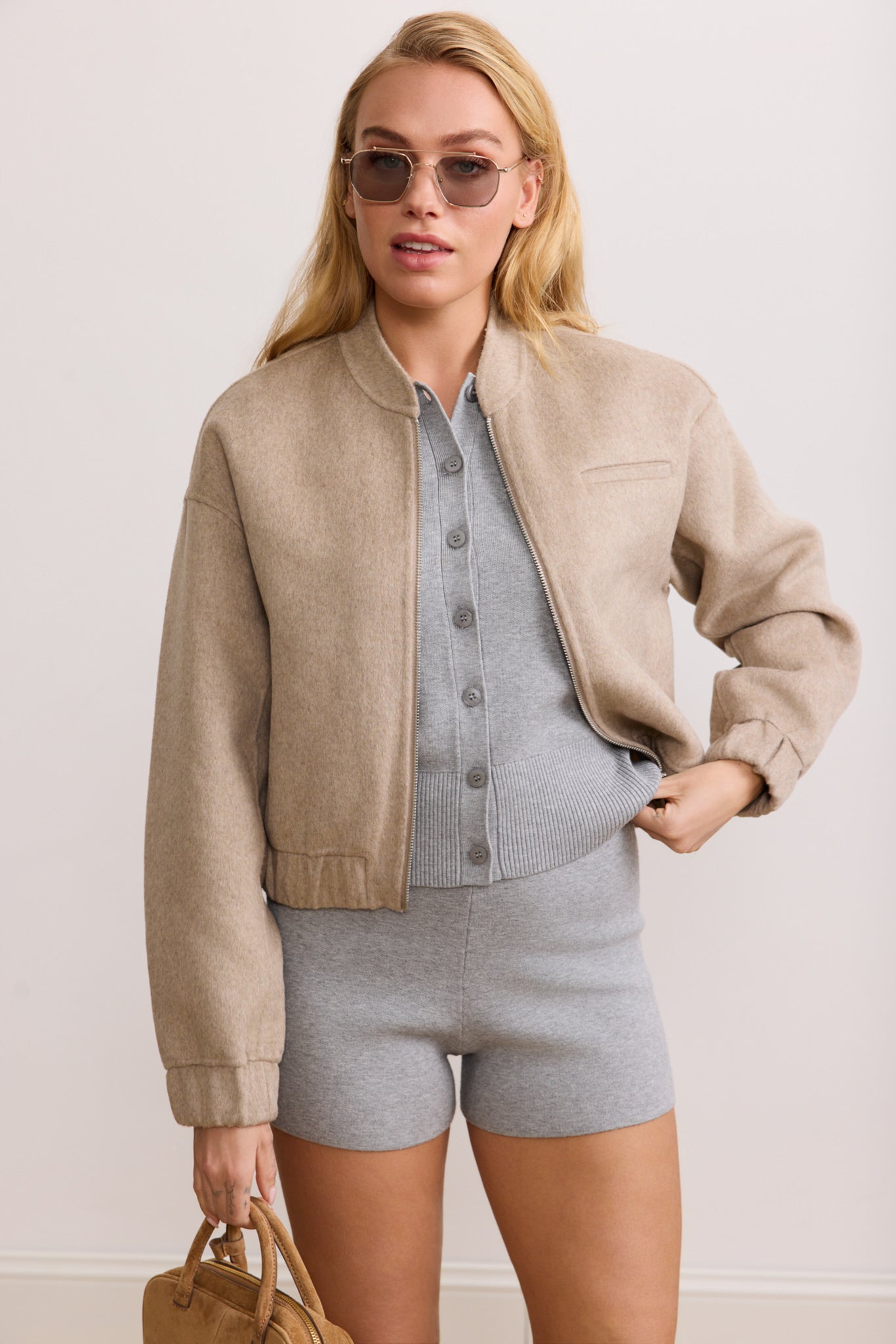 FAITH bomber - Beige