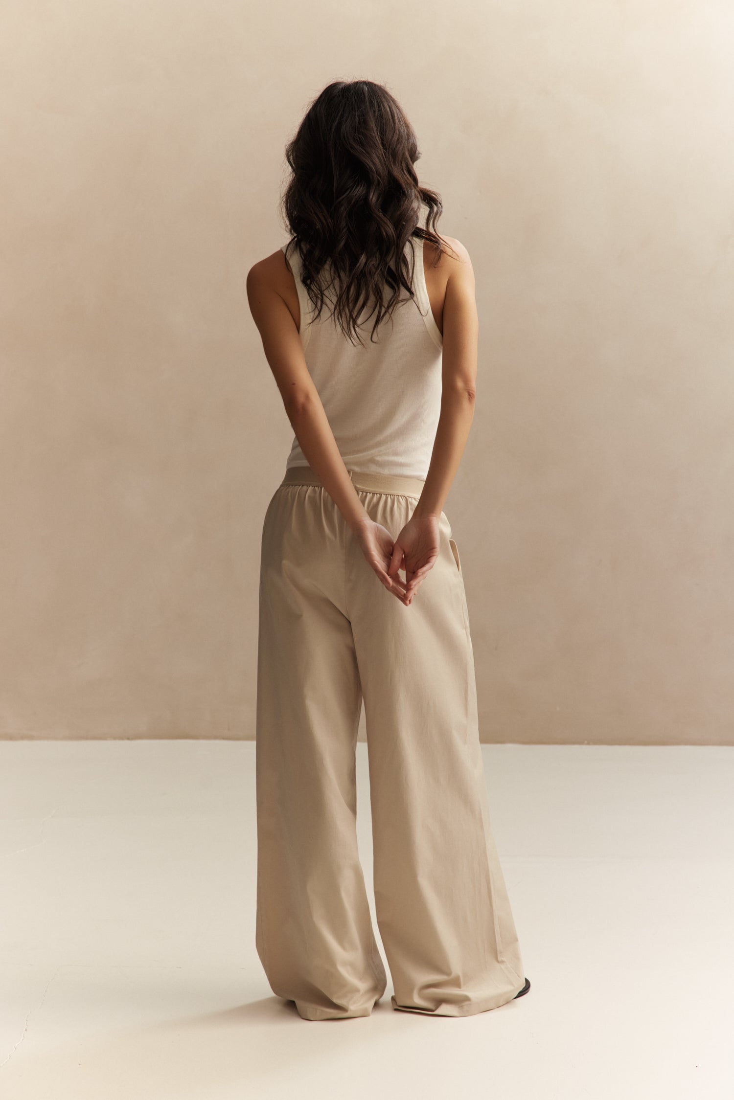 Mila Tank - Creme