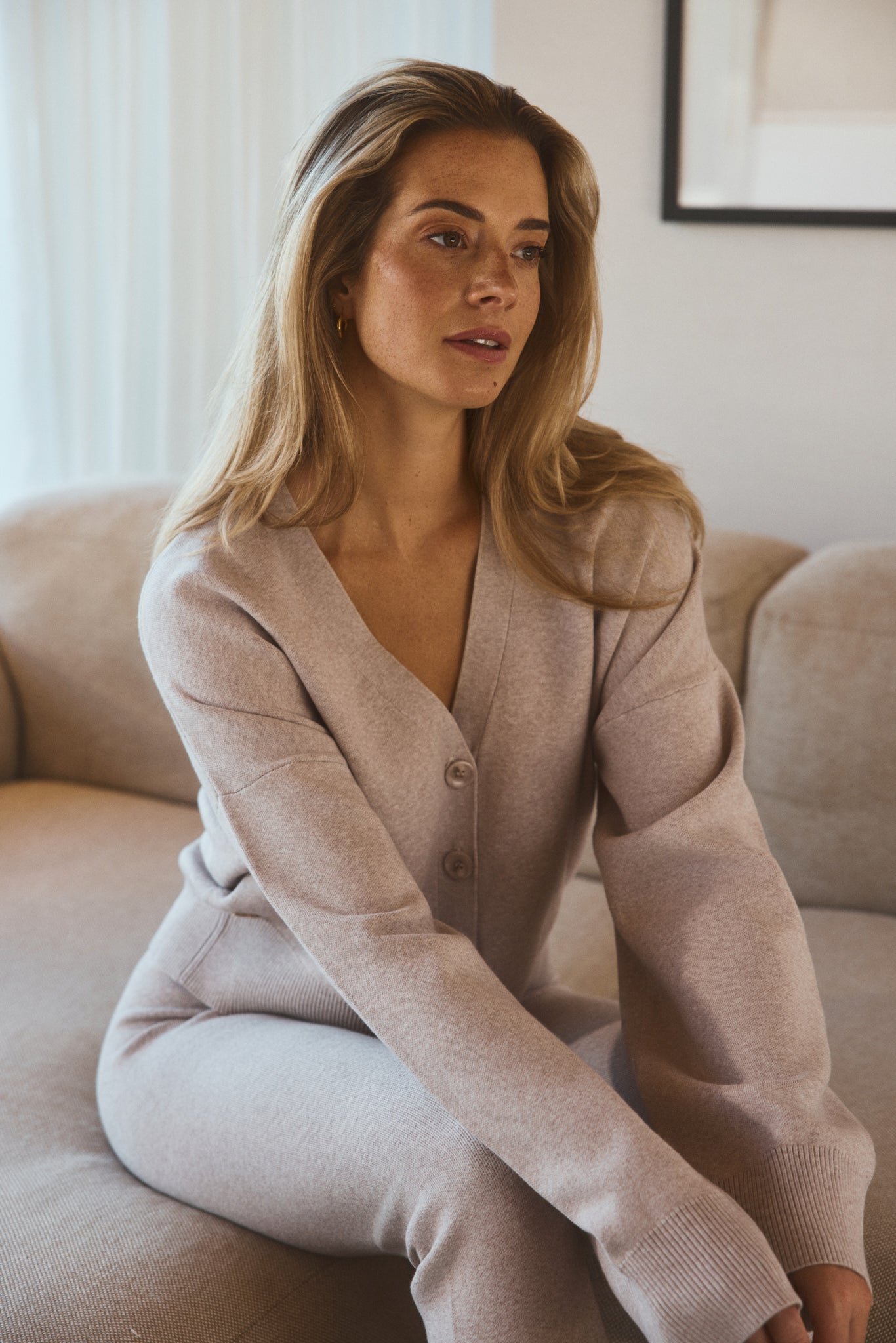 Olly Cardigan - Feather Grey