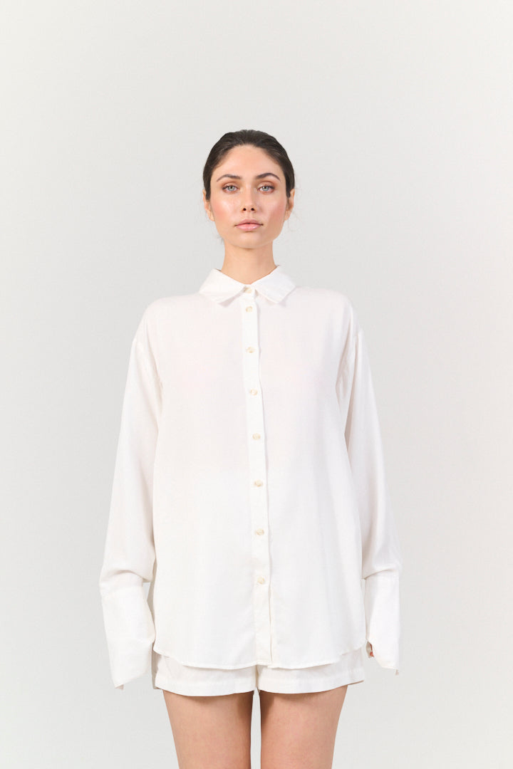 CHLOE oversized blouse - Marshmellow