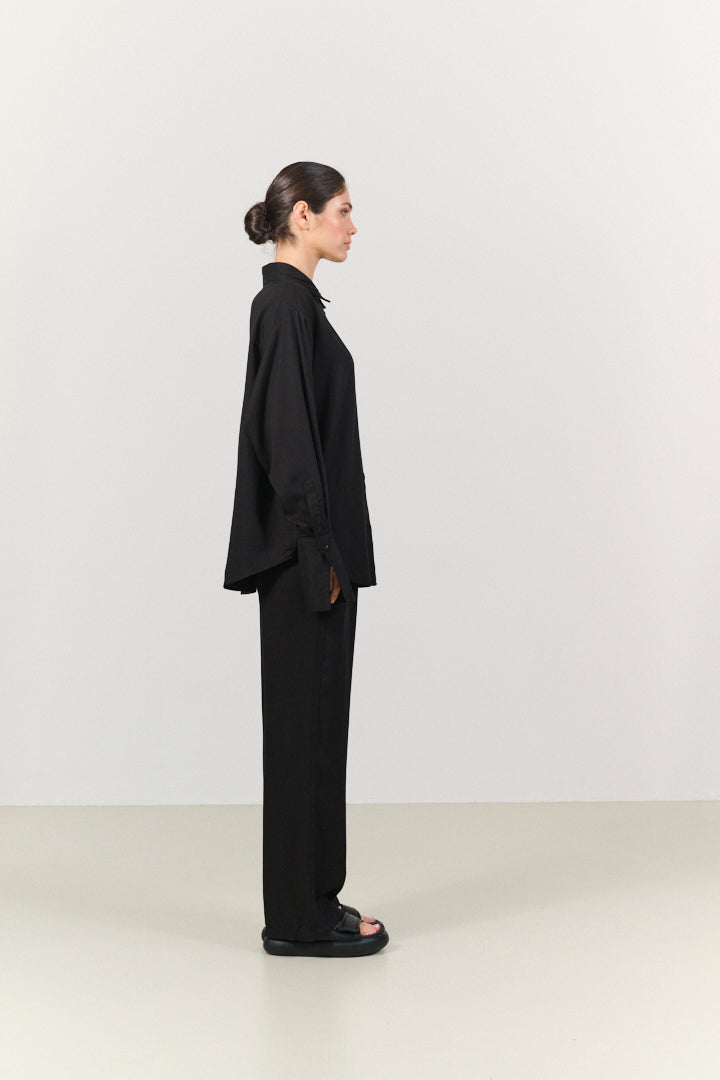 CHLOE oversized blouse - Black