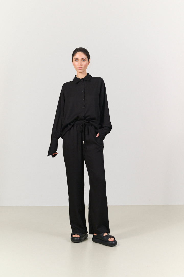 CHLOE oversized blouse - Black