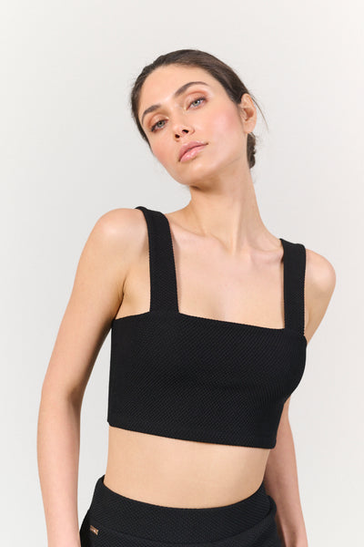 AND MARY Luna charm tops ブラック ANDMARY】Luna charm tops