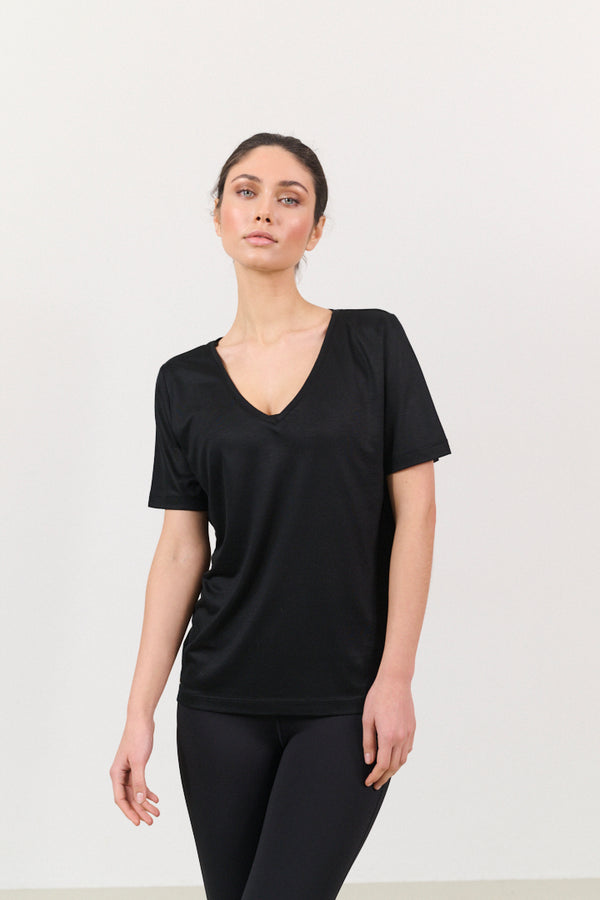 STEVIE short sleeve tee - Black