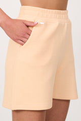 MOON CLASSIC structured shorts - Almond Cream